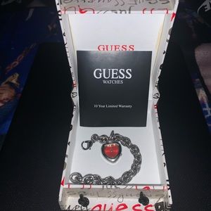 Guess Heart Watch Bracelet